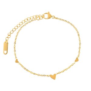 Bracelet fin ,chic et discret  en coeur