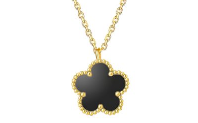 Collier fleur  Fin et chic
