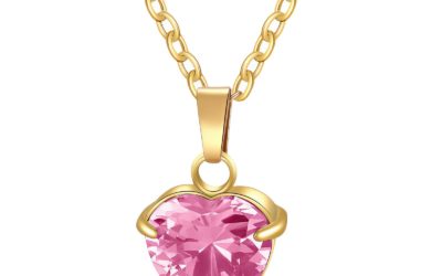 Collier Cœur Lila