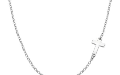 Collier Croix Argenté
