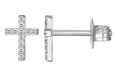 Boucles d’oreilles en Croix