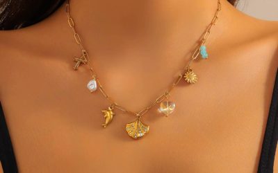 Collier coquillage