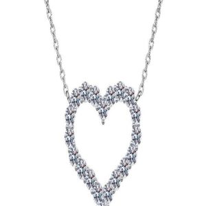 Collier Cœur Étincelant