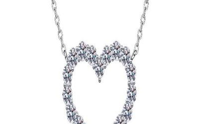 Collier Cœur Étincelant