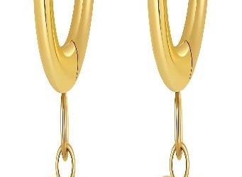 Boucles d’oreilles cœur rouge