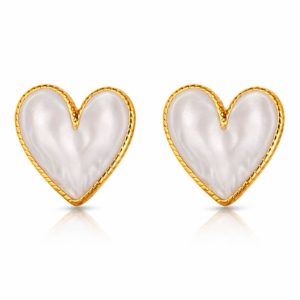 Boucles d’oreilles Sara cœur