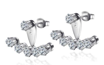 Boucles d’oreilles Cristaux Scintillants