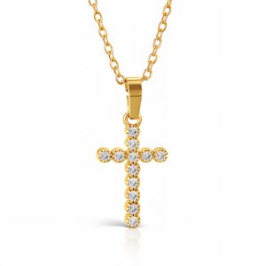 Collier Croix de Diamants
