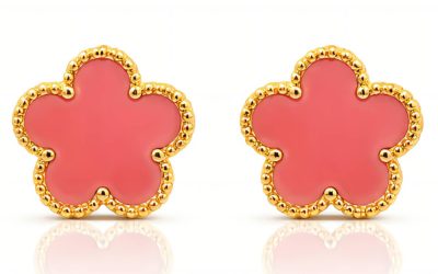 Boucles d’oreilles   Prairie de fleurs