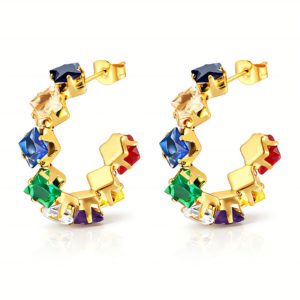 Boucles d’oreilles Arc-en-Ciel