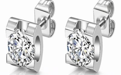 Boucles d’oreilles  Argenté