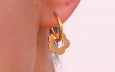 Boucles d’oreilles  Pétales de fleurs