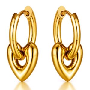 Boucles d’oreilles Cœurs Amora