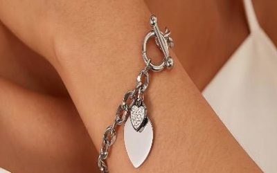 Bracelet Cœur Argenté