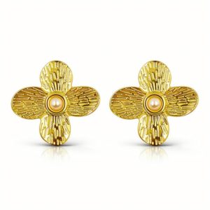 Boucles d’oreilles floral
